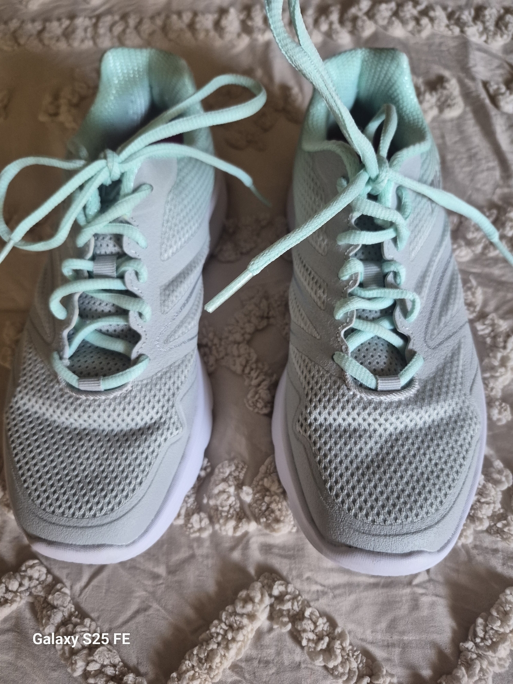 Fila Light Mint Athletic Sneakers for Women - Mint & White